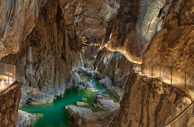 Skocjan barlang Szlovéniában